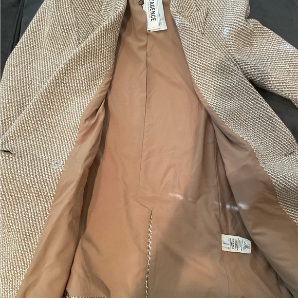 L'AGENCE Riva Tweed Double-Breasted Blazer NWT 6 - Picture 9 of 12